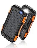 Power-Bank-Solar-Charger - 42800mAh Portable Charger,Solar Power Bank,External Battery Pack 5V3.1A Qc 3.0...