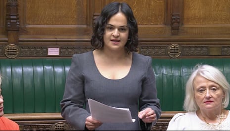 Nadia Whittome speaking in the debate