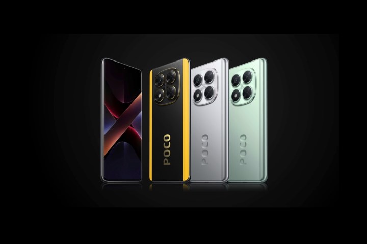 Poco X7 color options.