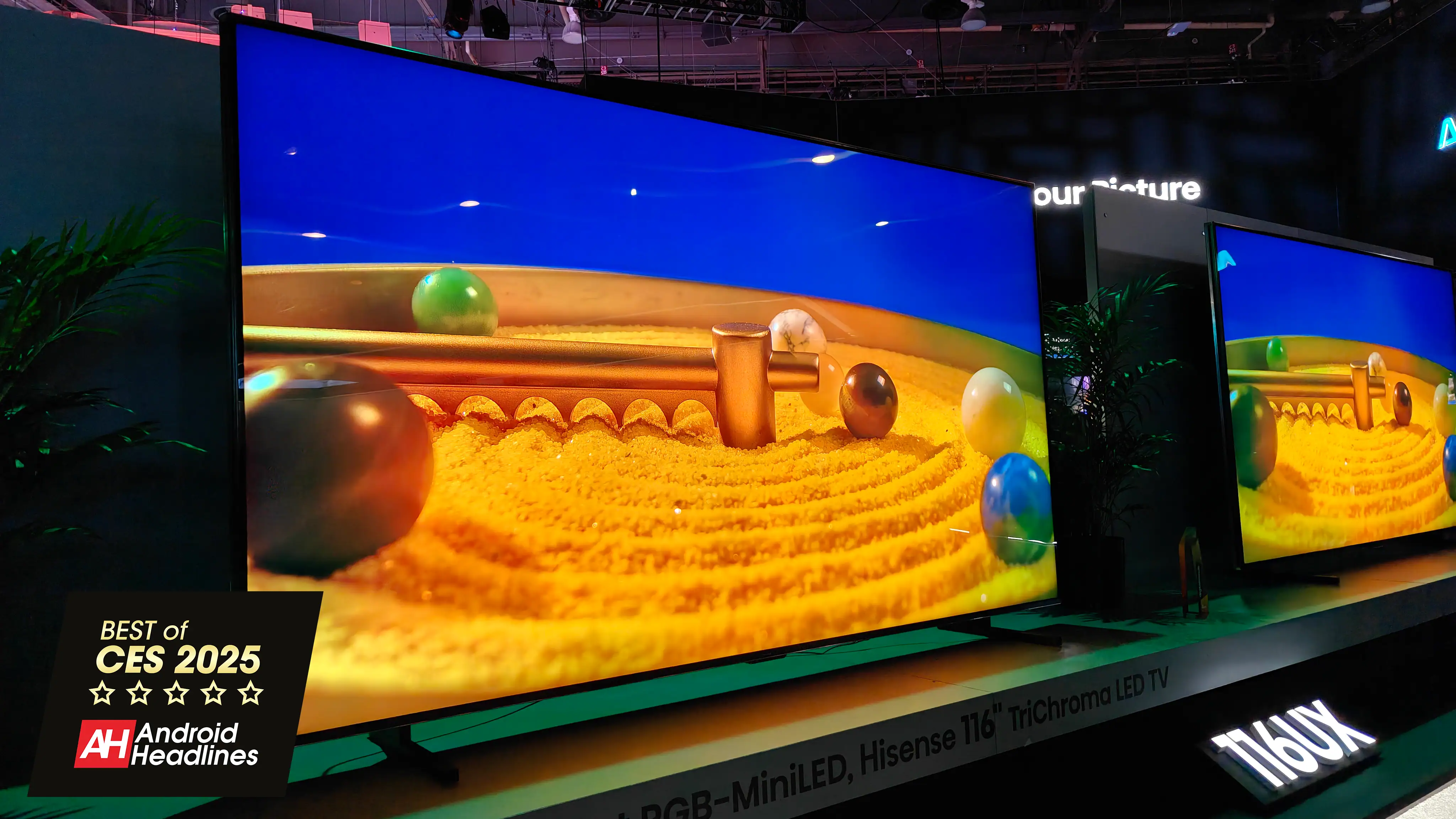 hisense trichroma best of ces 2025