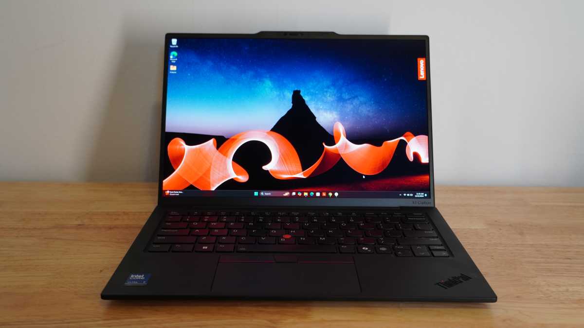 Lenovo ThinkPad X1 straight on