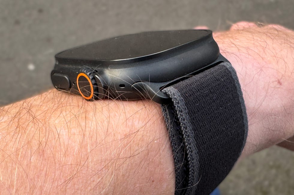 fitness tracker worn on a wrist