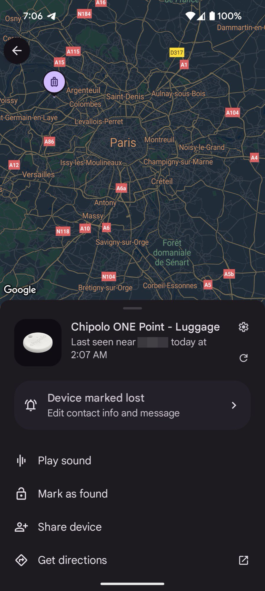 bluetooth trackers test 3 lost paris chipolo google find my device 3