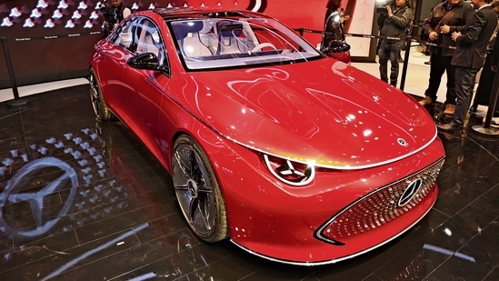 Concept Cars like this one was at display at Auto Expo 2025 too(Photo: Raajessh Kashyap/HT)