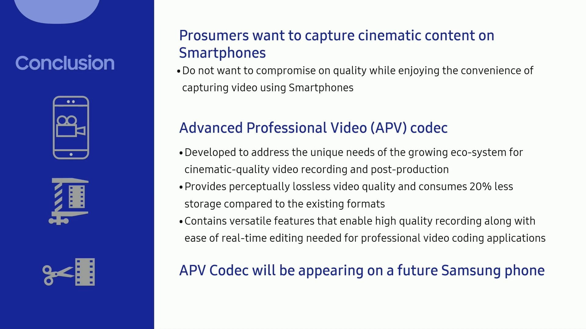 SDC23 Advanced Professional Video Codec 23 0 screenshot