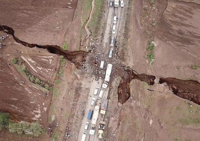 Somalia and half of Ethiopia, Kenya and Tanzania are expected to split from Africa to form a new continent. Forces of the Earth are the strongest at the base of the valley, yet it is also here that geological processes are most active. The rains have only aggravated the situation by washing away the ash, eventually exposing the cracks. https://www.youtube.com/watch?v=wO7s5zIhX6k&ab_channel=Nation