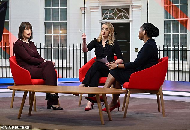 Ms Badenoch made the comments this morning when she was quizzed on the BBC show by Laura Kuenssberg alongside Chancellor Rachel Reeves