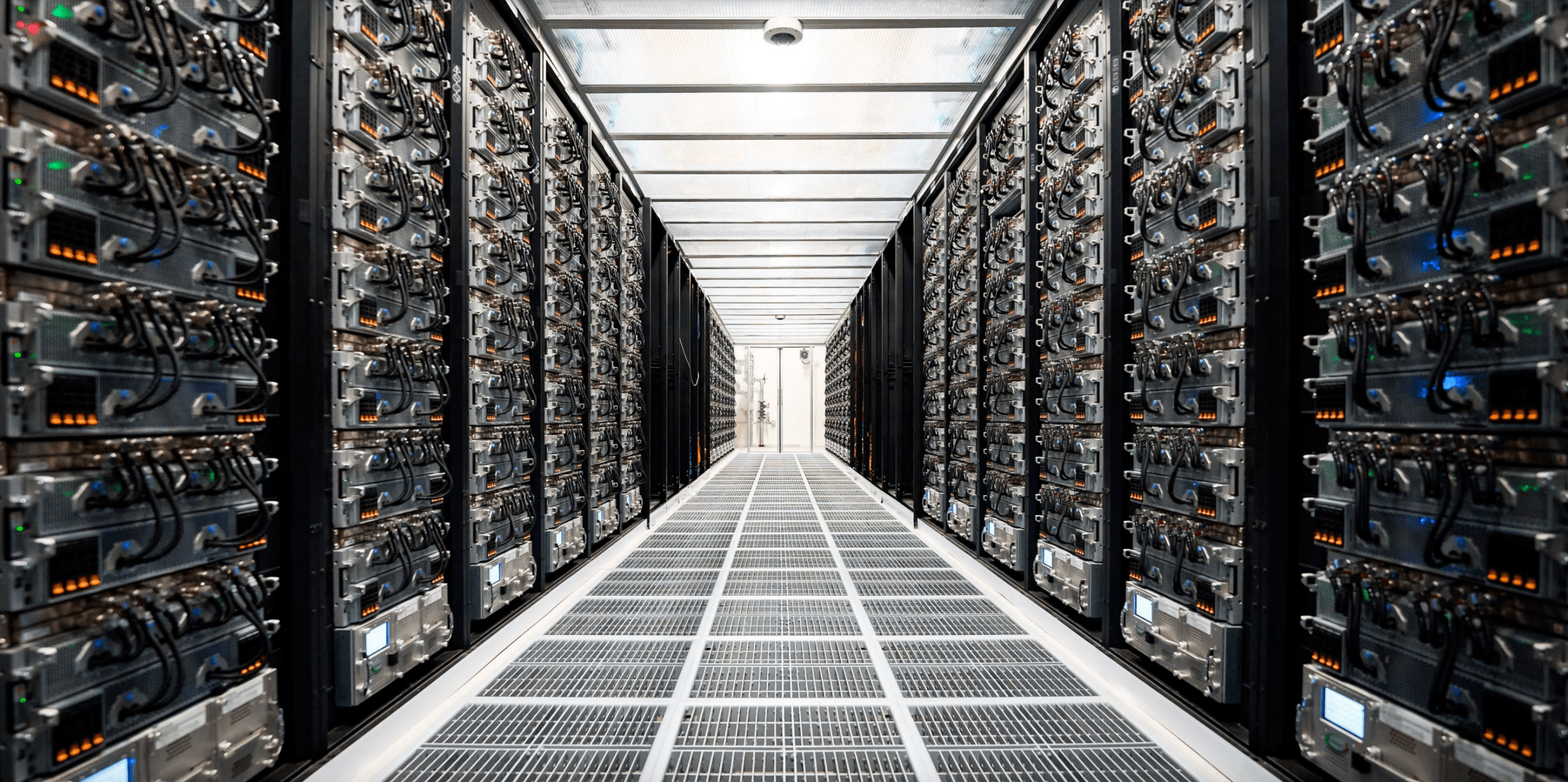 Photo of Tesla’s 50,000 GPU training cluster in Giga Texas called “Cortex”