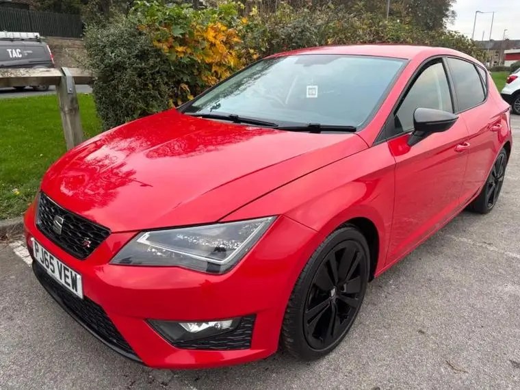 Red Seat Leon.