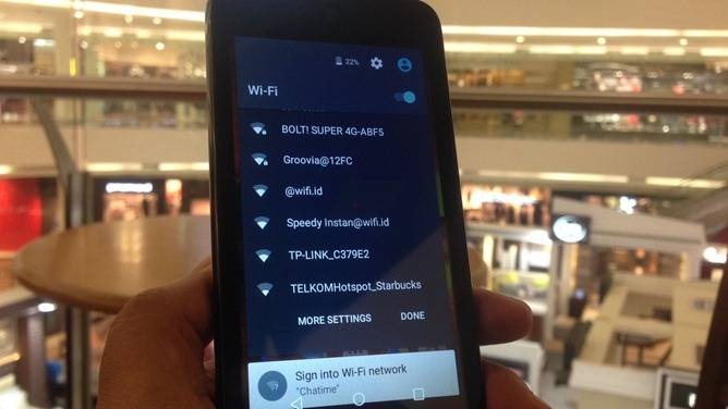 Wi Fi tile expanded in Android 5 1