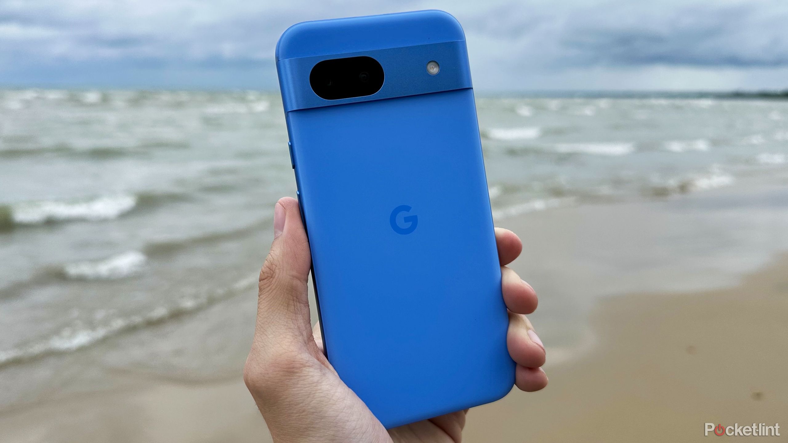 Pixel 8a at the beach