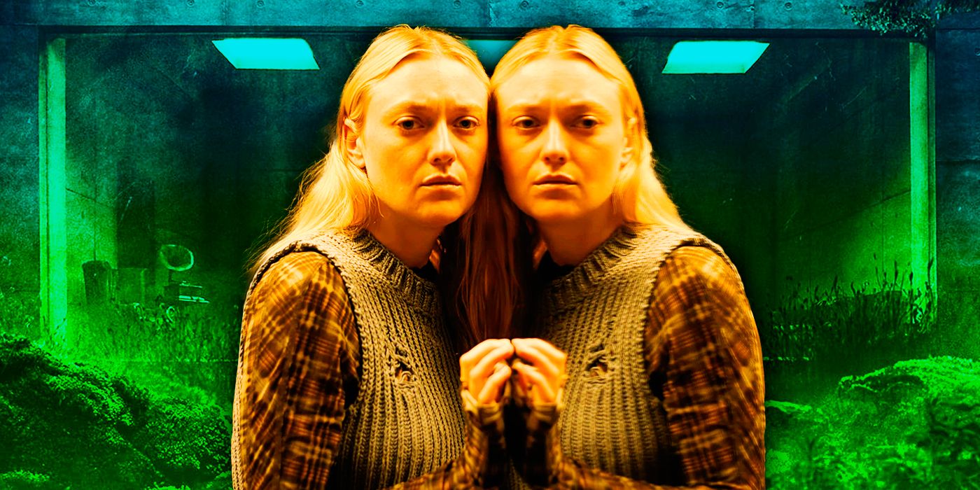 Dakota Fanning as Lucy and Mina in The Watchers