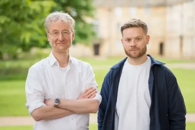 CuspAI cofounders Prof Max Welling and Dr Chad Edwards