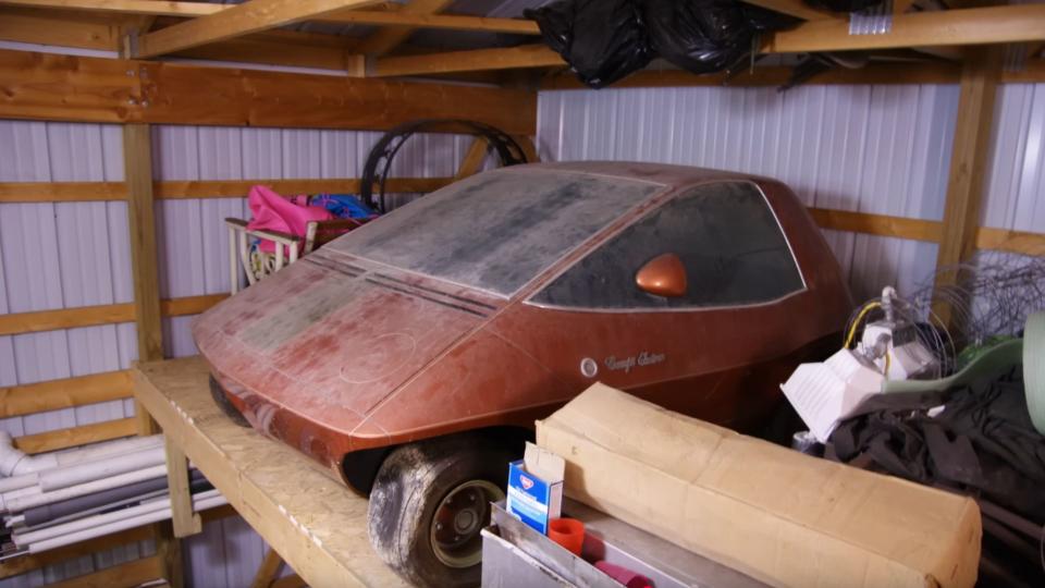 AMC Concept Electric Car From 1967 Discovered In A Barn