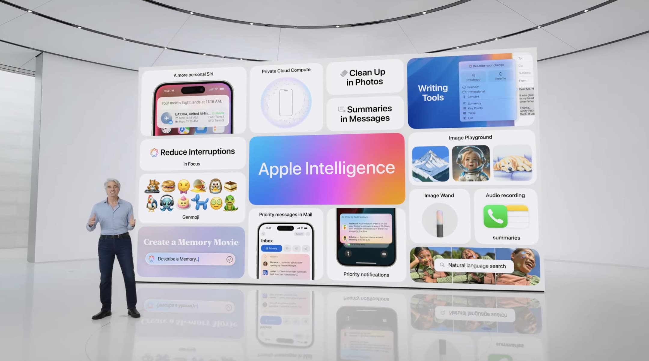 Apple Intelligence features