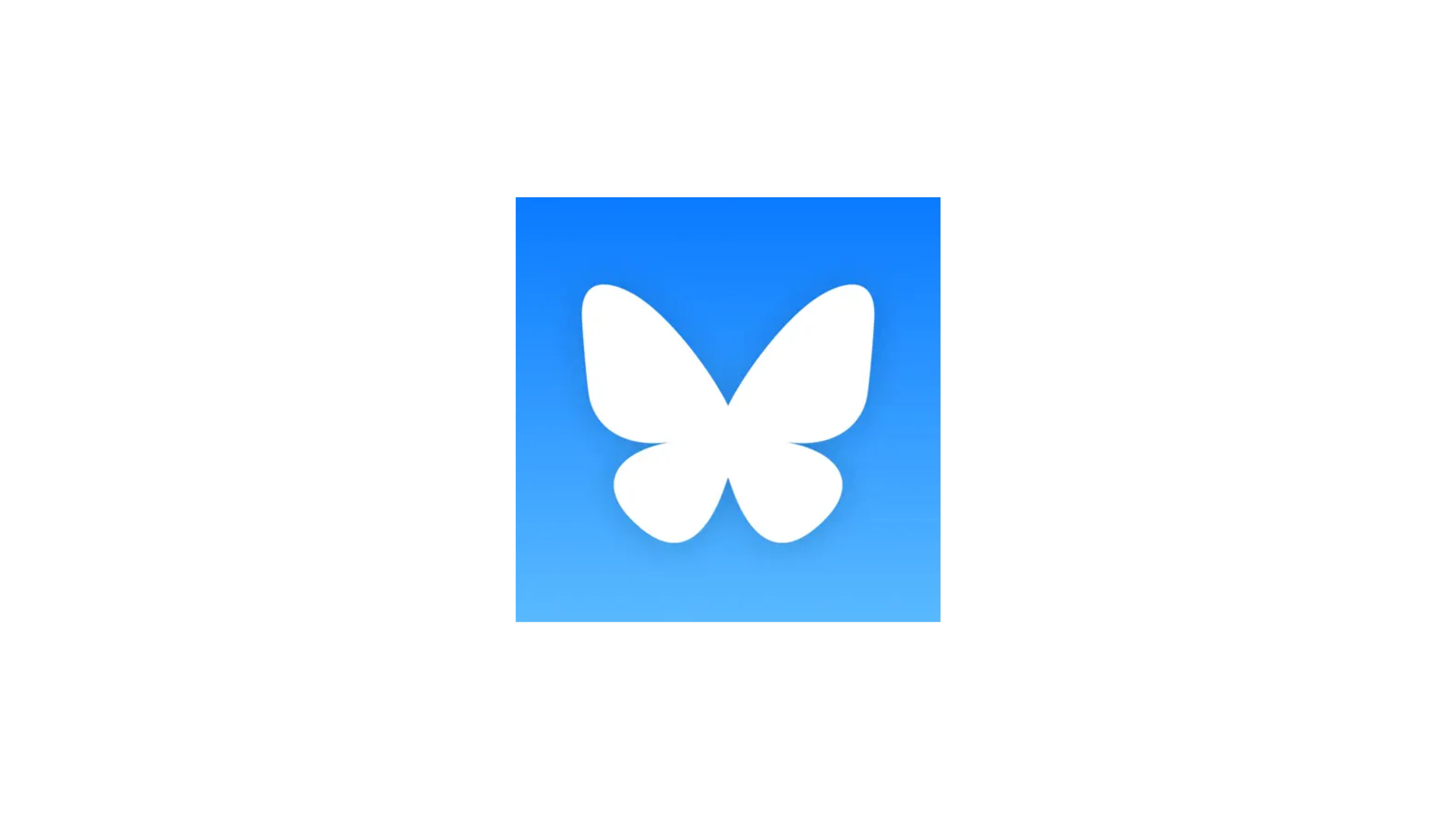 Bluesky app icon