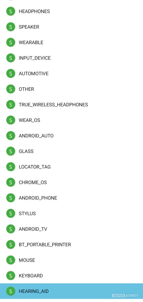 Android fast pair devices list