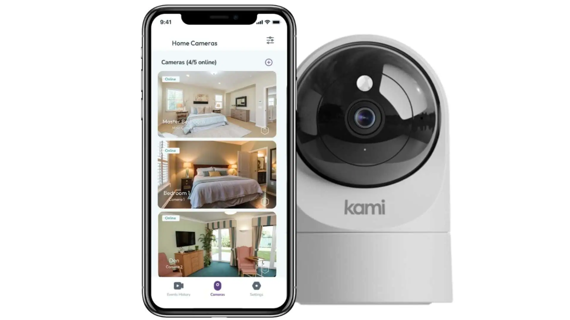 Kami Fall Detect Camera and Kami app