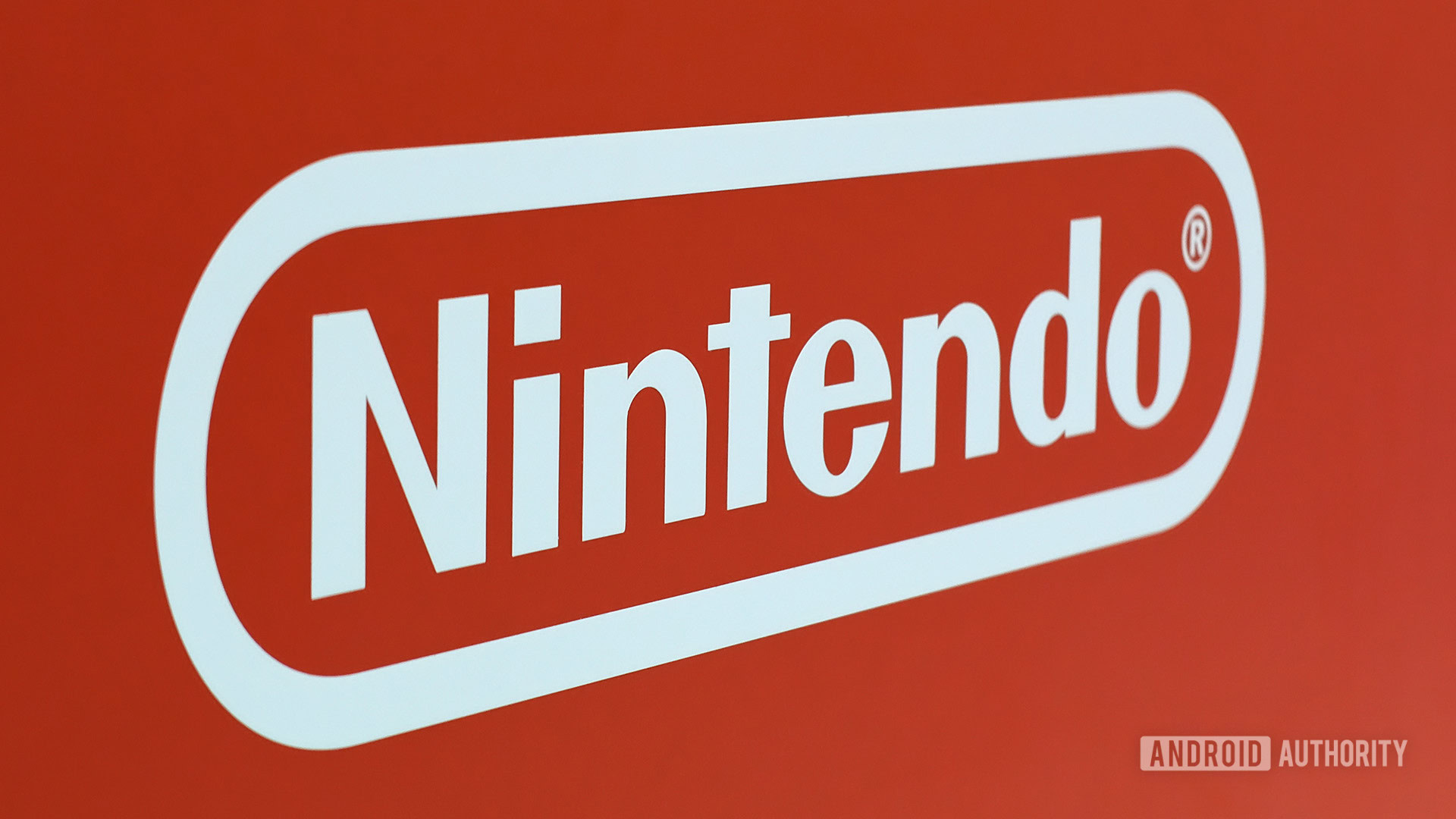 Nintendo logo IFA 2022 close