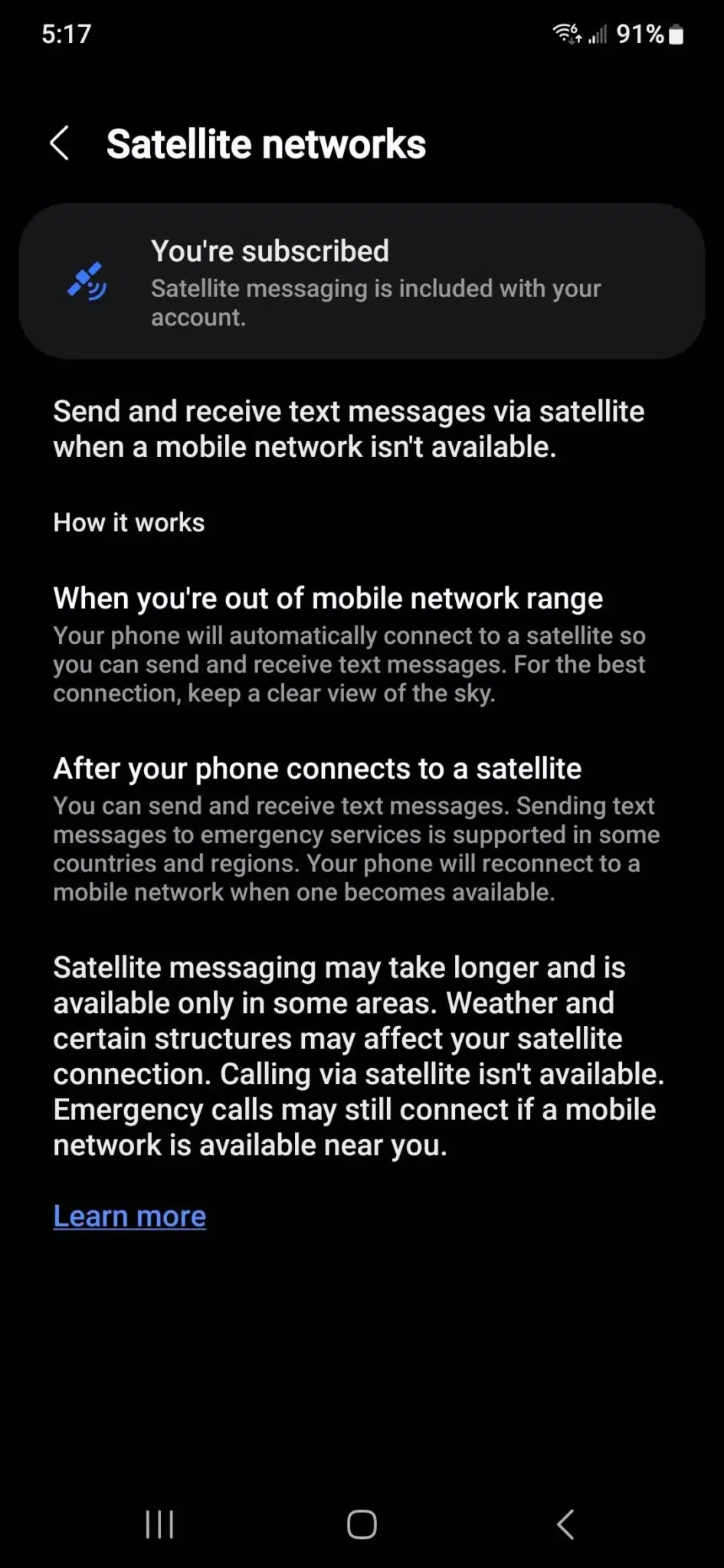 T-Mobile Satellite Messaging Is Active for Some Samsung Users 4