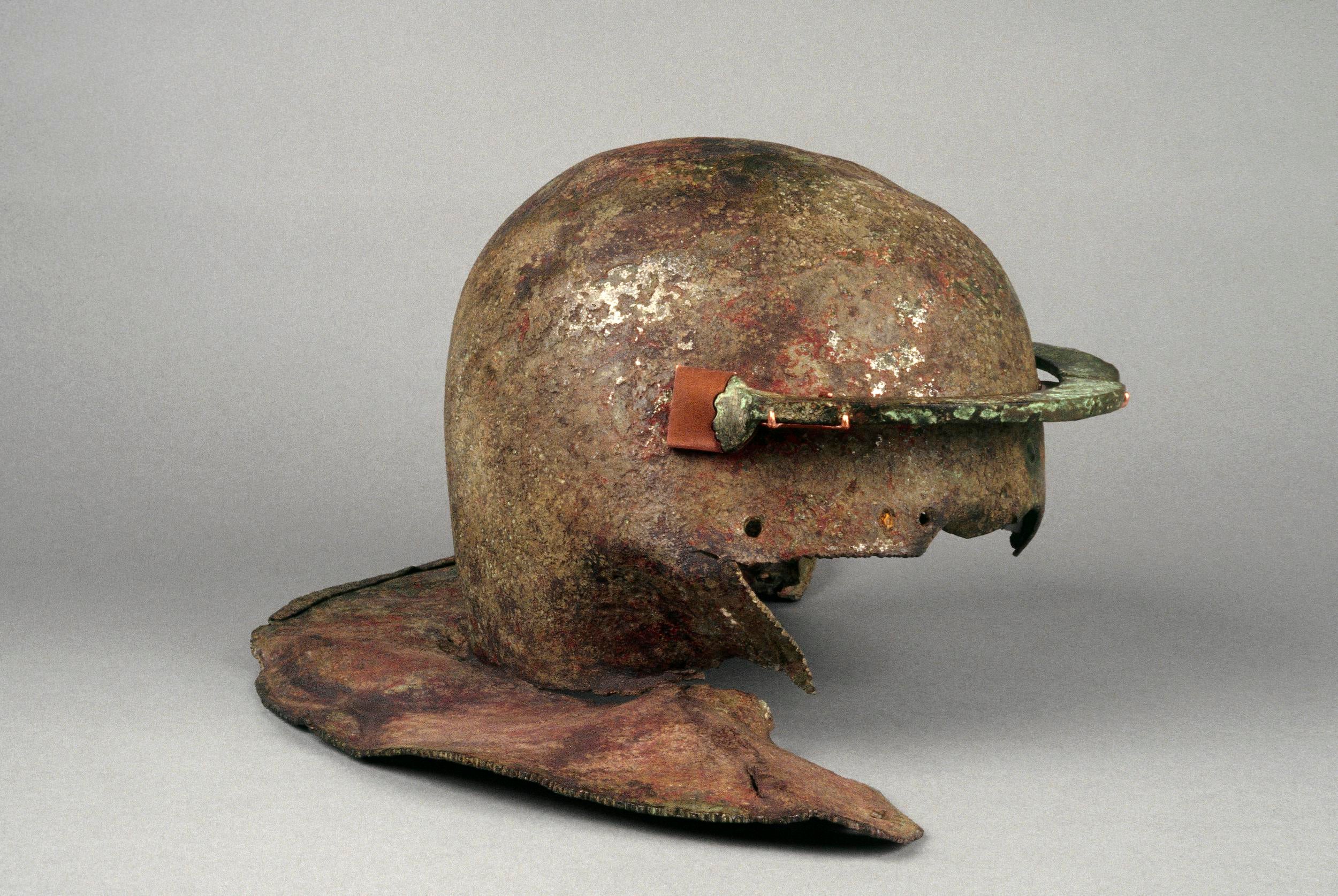 The Hawkedon Helmet - Britain's only surviving piece of Roman gladiator equipment