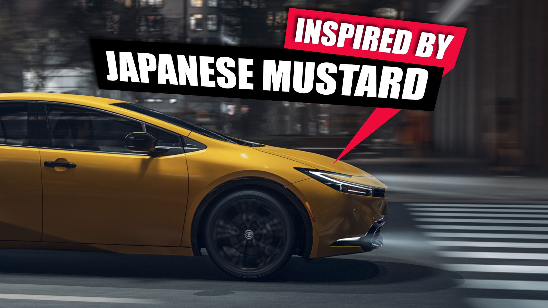 Exclusive 2025 Toyota Prius Color Takes Inspiration From Japanese Mustard