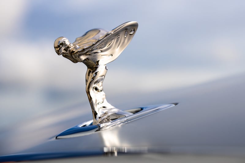 The Spirit of Ecstasy can be changed out for different versions including gold and illuminated