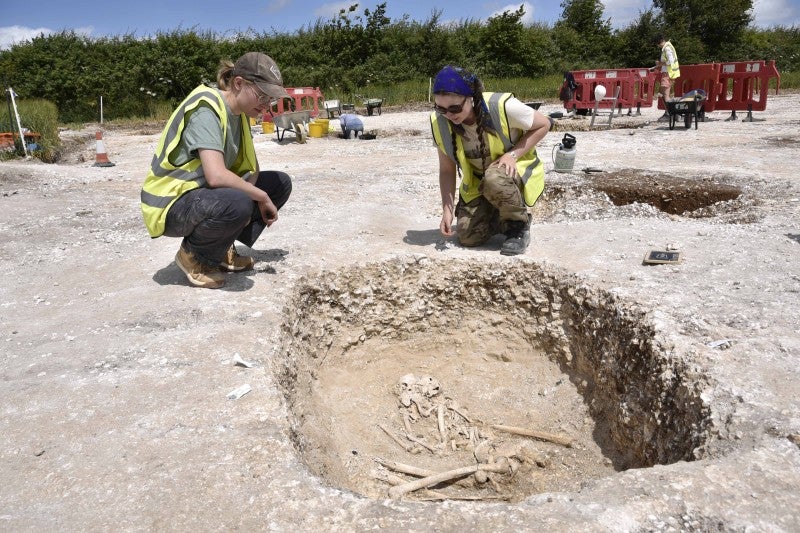 Iron Age woman buried with elaborate goods