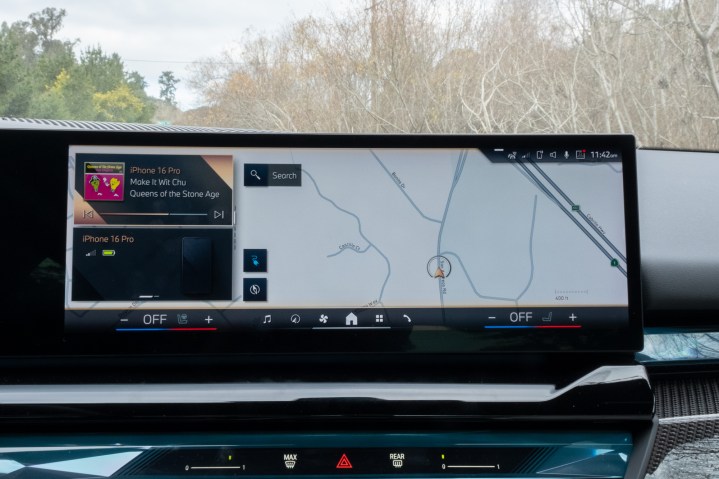 BMW i5 infotainment display