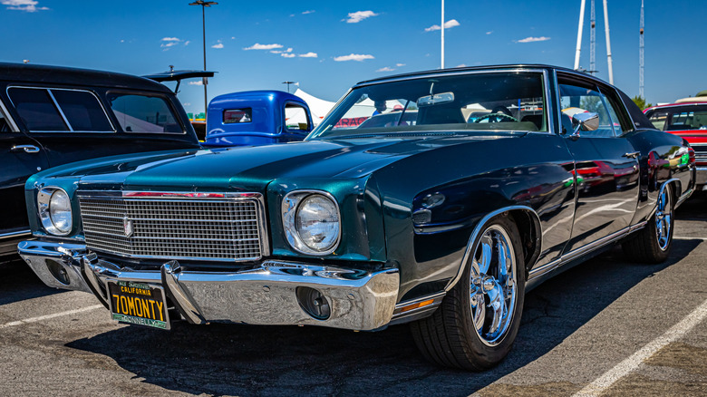 1970 Chevrolet Monte Carlo coupe at a local car show.