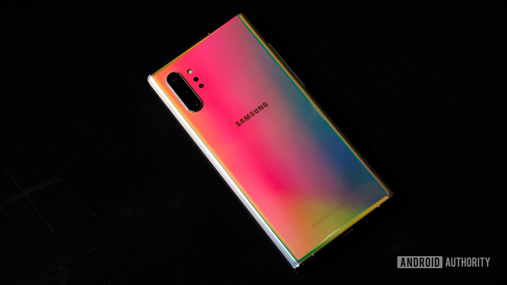 Samsung Galaxy Note 10 Plus face down 5