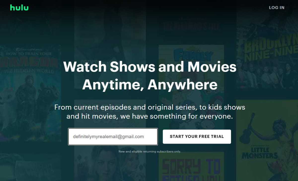 hulu free trial