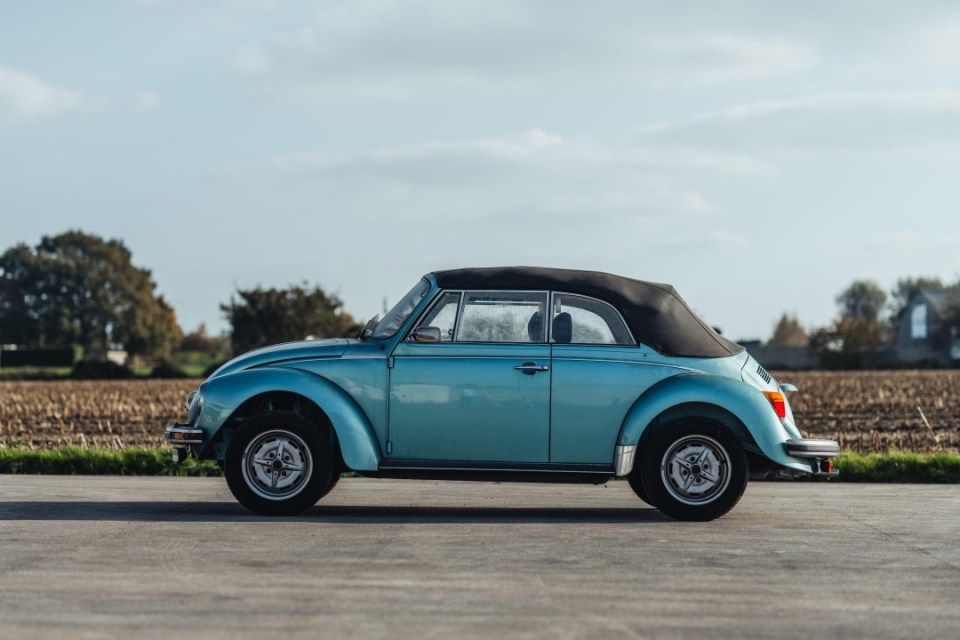 BNPS.co.uk (01202) 558833. Pic: Bonhams/BNPS A remarkable time-warp Beetle with only 11 miles on the clock is coming up for sale for over ¿40,000. The 1979 Volkswagen Karmann Beetle Cabriolet has only had one owner after being gifted by VW to the current vendor. The car, which has never been registered, is still covered in its factory-applied protective wax coating. The four-seater car has a top speed of around 82mph. Volkswagen stopped making the classic convertible in 1980, making this one of the last to leave the factory in Osnabruck, Germany. The car is being sold by Bonhams Cars as part of their Paris sale, which will take place at the iconic Grand Palais.