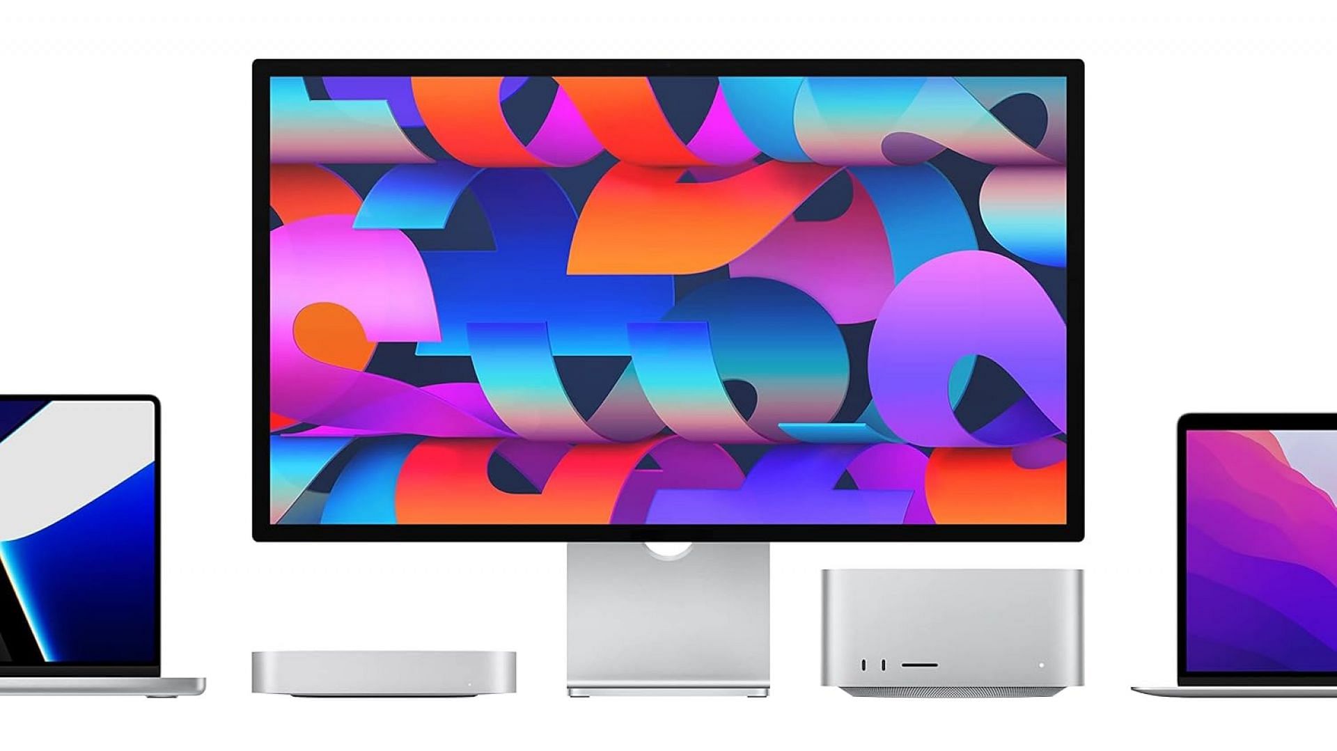 The Studio Display works well with other Apple products (Image via Apple)