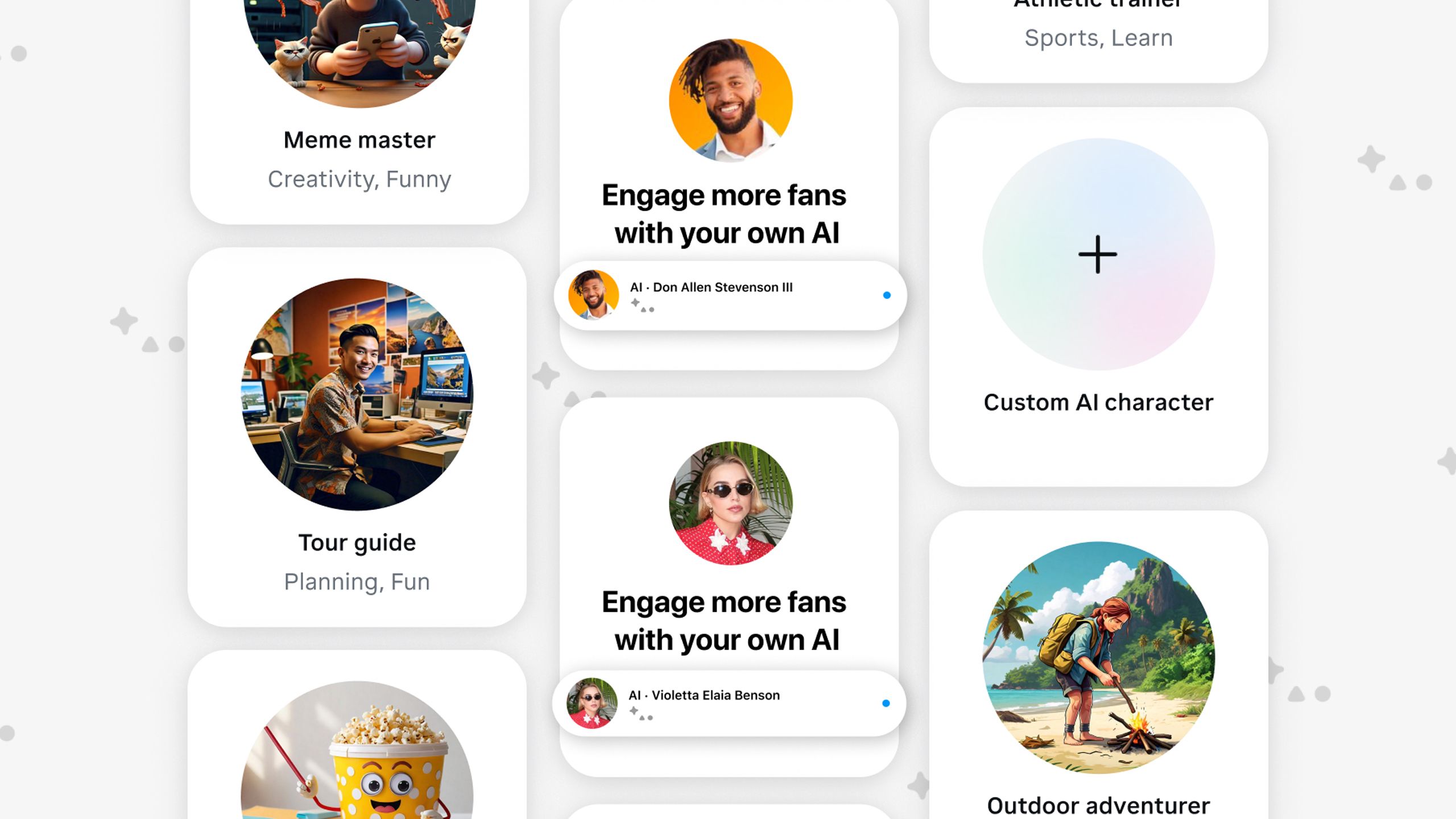 Instagram AI Studio examples