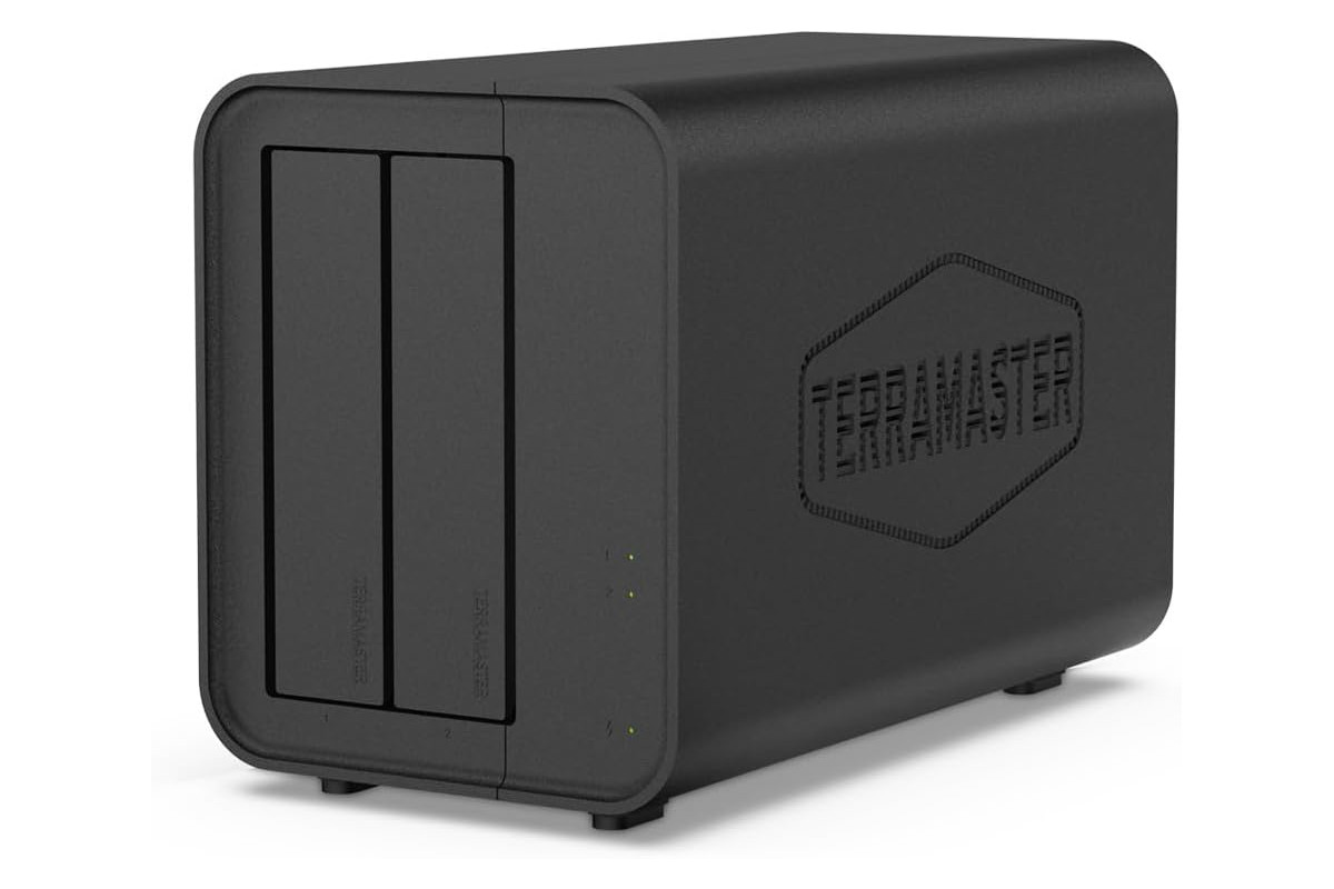 TerraMaster F2-212 two-bay NAS enclosure