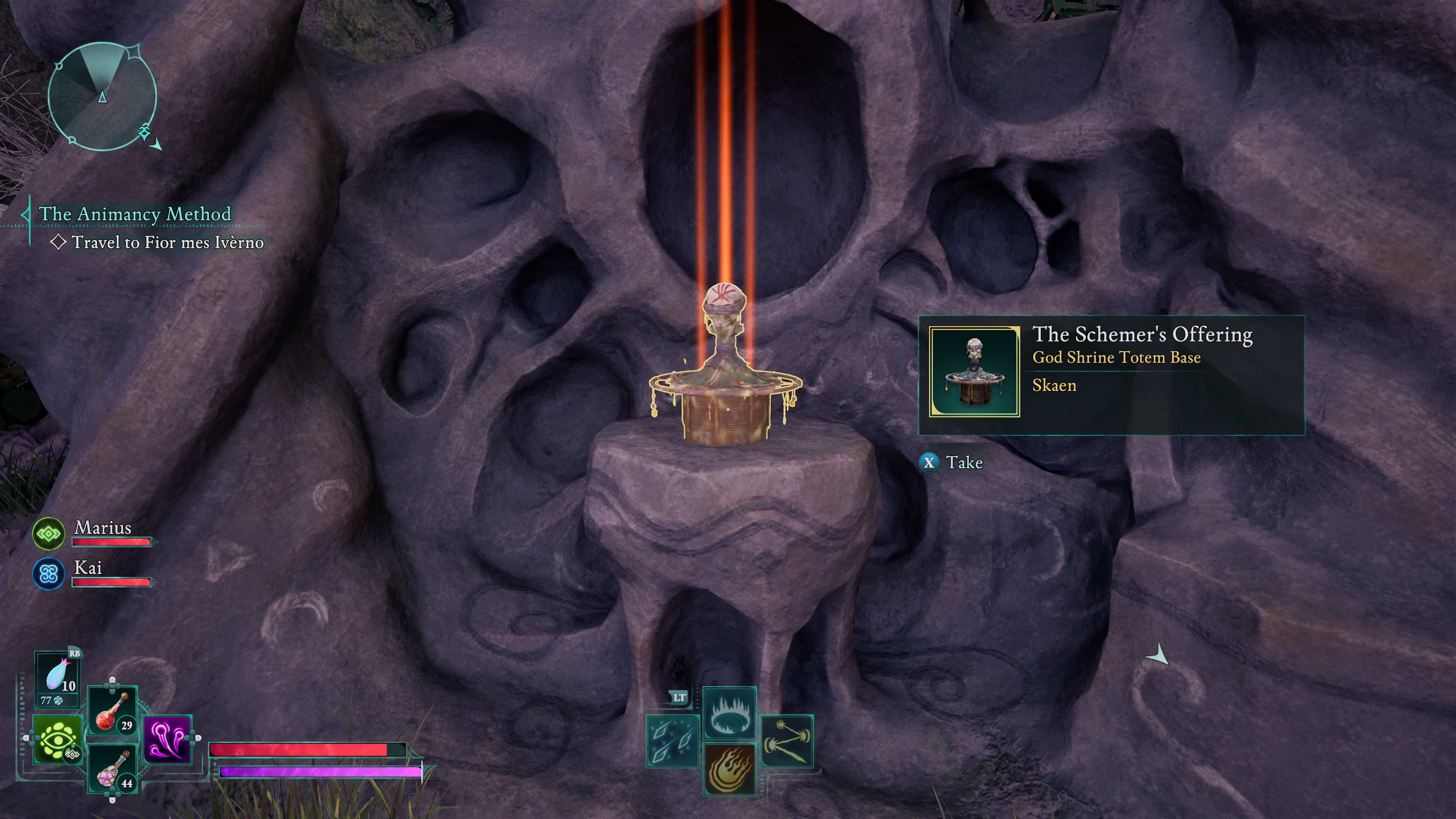 Avowed God Totem locations