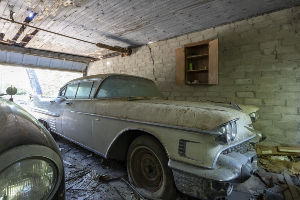 The cars are protected in this garage GEORGIA, USA THIS VINTAGE car collector abandoned his home over a decade ago yet his hoard of classic American cars stands as a testament to the petrol-head¿s passion¿¿Images show a valuable collection of vintage cars including a Pacard, a Cadillac sedan and multiple Buicks.¿Evidence in the home suggest the property has been abandoned for 15 years as the last calendar hanging is dated 2008.¿¿These images were captured by urban explorer Leland Kent known online as Abandoned Southeast in Georgia, USA.¿¿¿The former home of an antique car collector sits deep in the woods of rural Georgia,¿ said Leland on his blog.¿¿¿According to property records, the home dates to the early 20th century, although it appears it could be much older.¿¿¿It has a unique layout with attached rooms rather than a central hallway.¿¿¿In the kitchen, there is a calendar dated 2008 that gives some indication of when the house was last occupied.¿¿¿In the small, detached garage behind the house are a Packard and Cadillac sedan, as well as several old Buicks.¿¿Find out more on Lelands Blog.¿¿ENDS