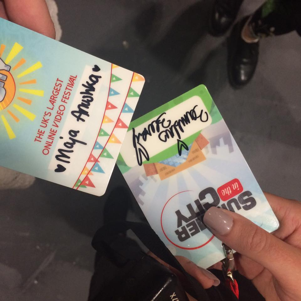 Mine and BambinoBecky’s Summer in the City passes from 2017, when we were invited as panellists