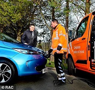 Breakdown assistance providers are now much better prepared for dealing with EV breakdowns. The RAC has an EV Boost service with an onboard charger if a driver has ran out of juice