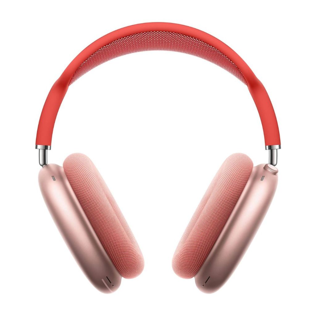 pink airpod max headphones