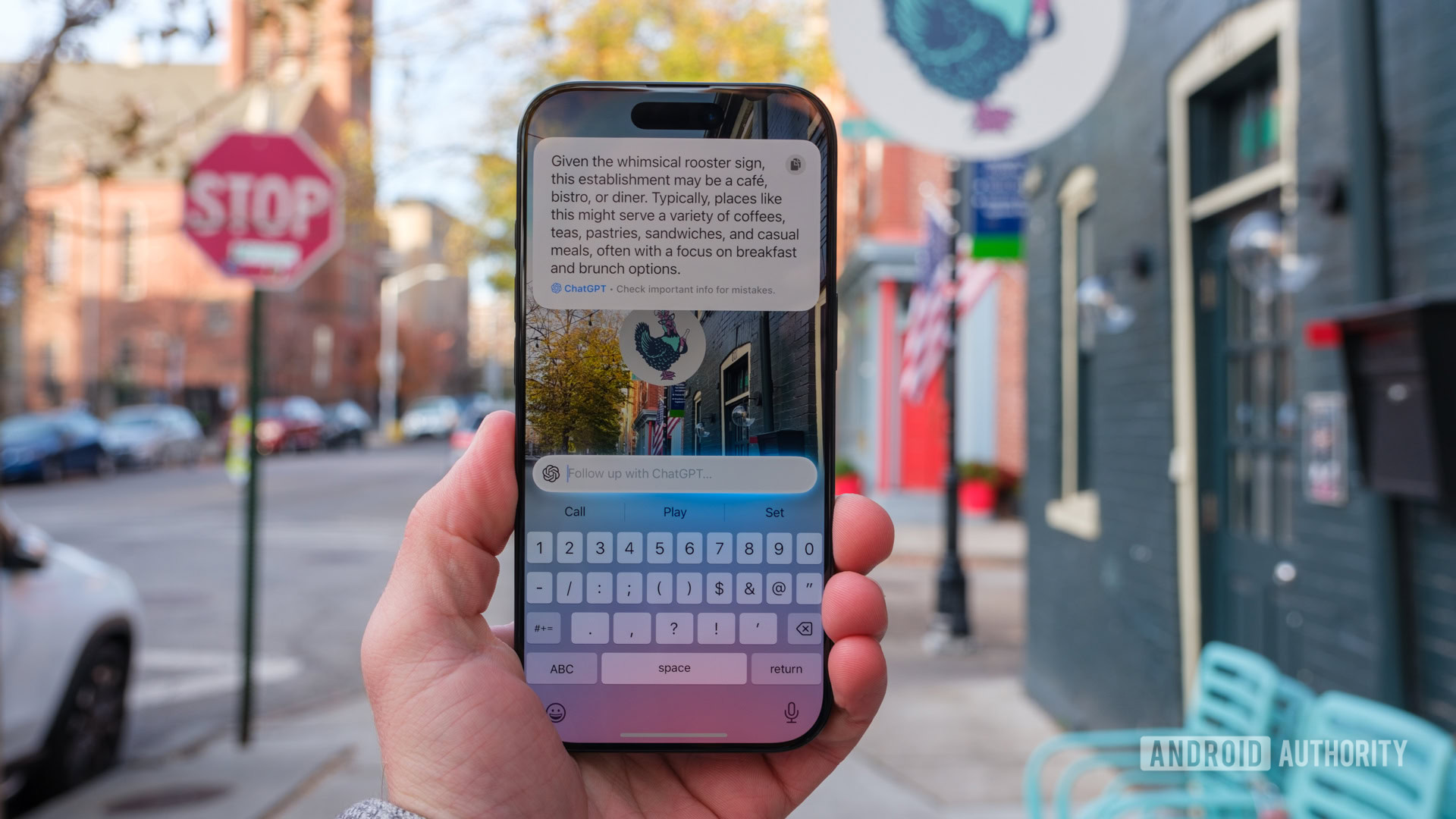 Apple Visual Intelligence vs Google Lens menu readout