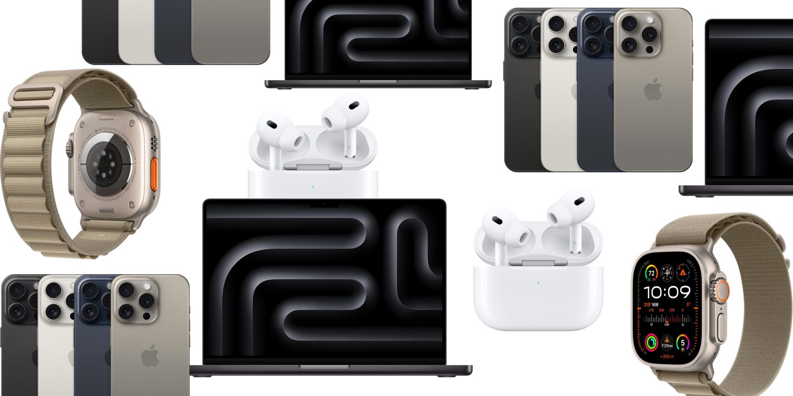 Apple deals-Apple Watch Ultra 2-AirPods-MacBook