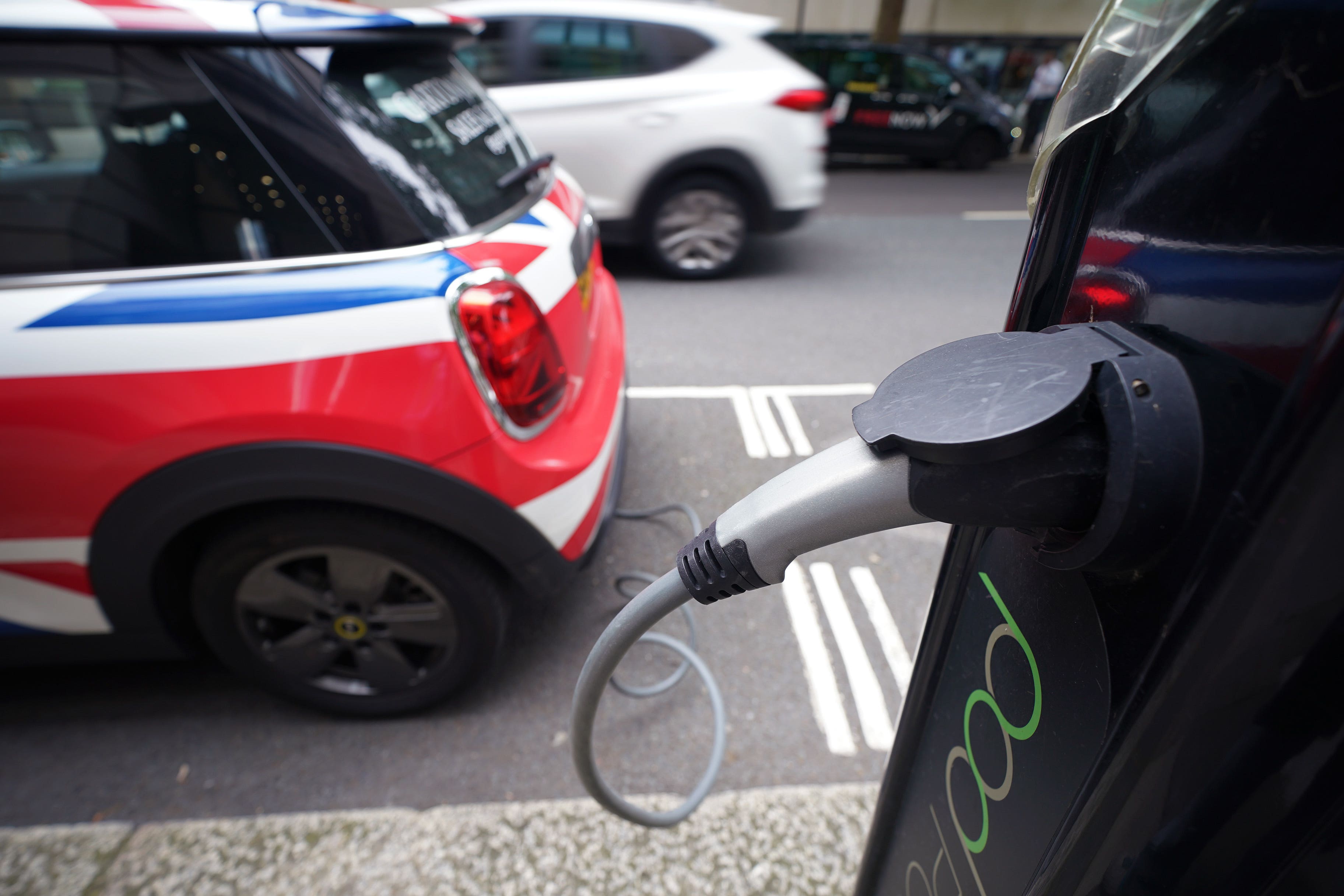 Drivers of electric vehicles will be required to pay VED (file photo)