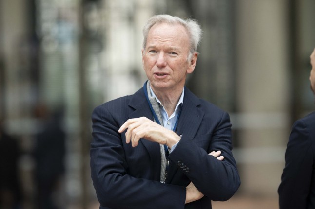 Mandatory Credit: Photo by Blondet Eliot/ABACA/Shutterstock (15143591r) Former CEO of US multinational corporation and technology company Google Eric Schmidt during the Artificial Intelligence (AI) Action Summit, in Paris, on February 10, 2025. Artificial Intelligence AI Action Summit - Paris, France - 10 Feb 2025