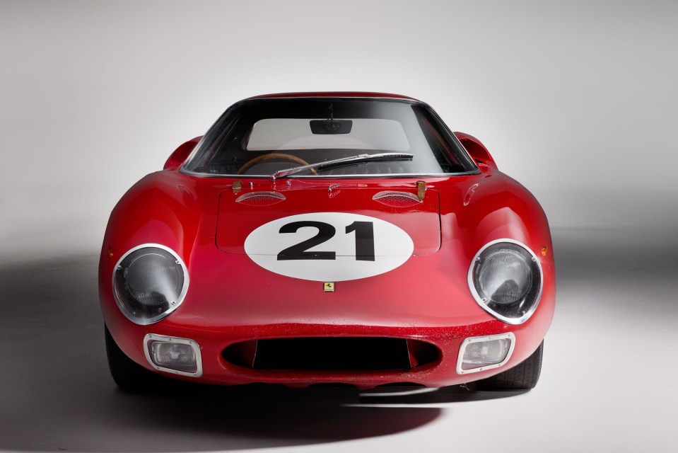 1965 Ferrari 250 LM race car, number 21.