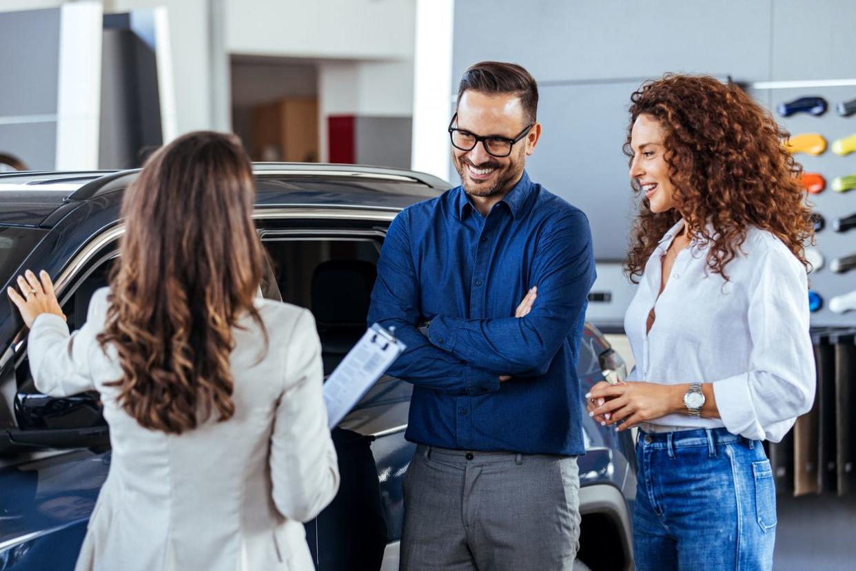 A car salesman