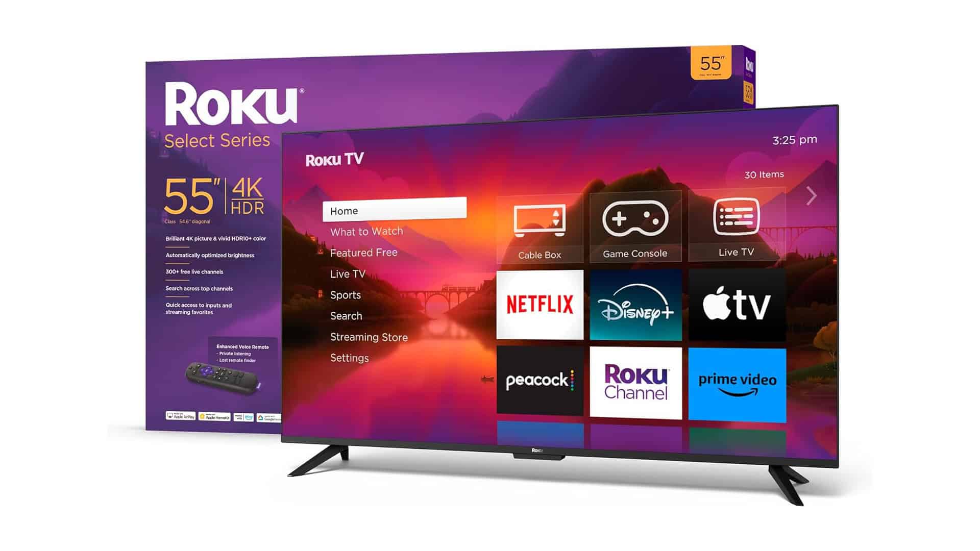 Roku Smart TV – 55 Inch