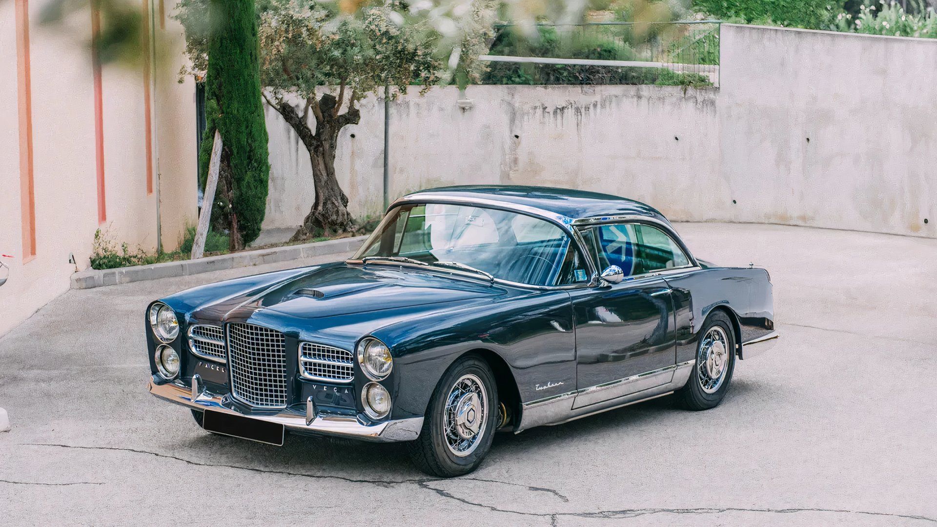 1957 Facel Vega FV4, front 3/4