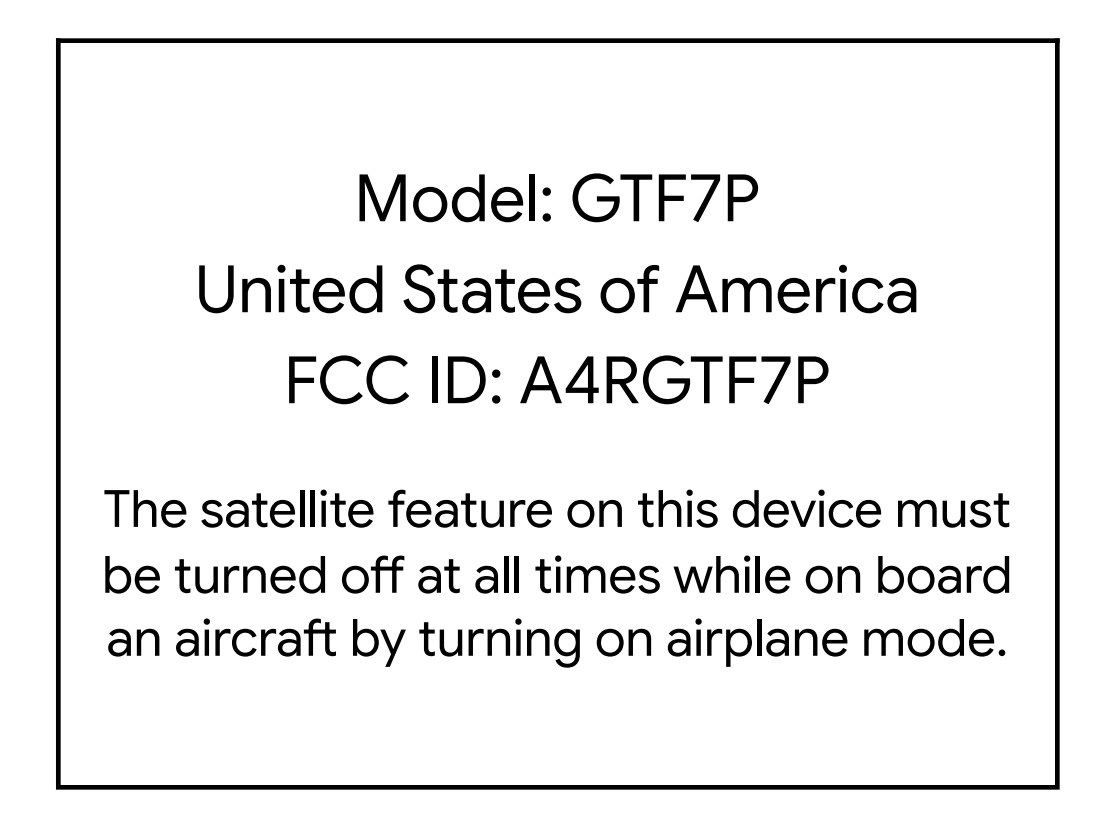 Pixel 9a FCC listing screenshot